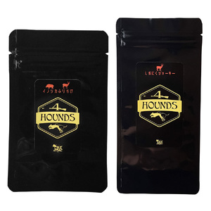 【12回定期便】無添加ドッグフードセット：イノシカふりかけ1P＆しかにくジャーキー2P 高品質 鹿肉 猪肉 ペットフード ジビエ 愛犬 イヌ用 ドライフード トッピング 国産【J00172】