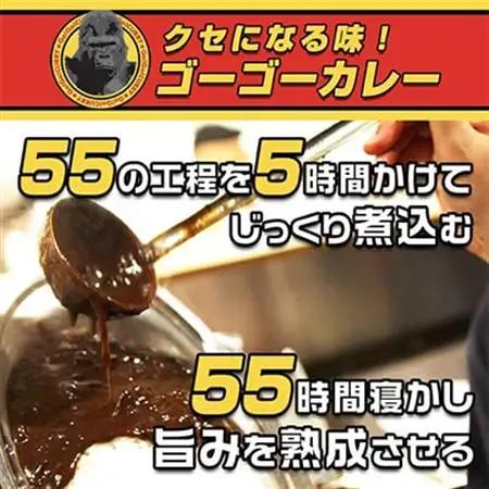 「元気の源」　ゴーゴーカレー中辛　10袋　レトルト　くせになる味【1678564】