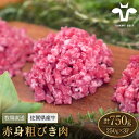 【ふるさと納税】【牧場直送】ちょっとした贅沢！佐賀県産牛 赤身 粗びき肉 250g×3パック（計750g）【有限会社佐賀セントラル牧場】 粗挽肉 あらびき肉 牛肉 肉 お肉[IAH130]