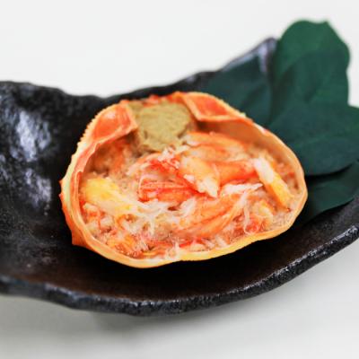 ふるさと納税 紋別市 紅ずわいがに甲羅盛り(100g×10個)