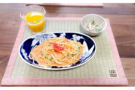 美心禅茶シリーズ 畳ランチョンマット 2枚セット（紫・ピンク）