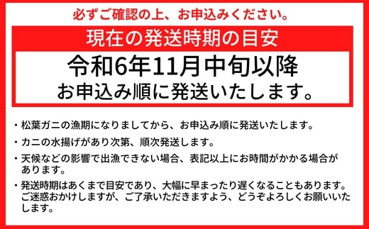 【柴山ガニ 浜茹で 柴山ゴールド（柴山港認定ゴールドタグ付き 最高級柴山ガニ ボイル後重量1.2kg 冷蔵）】11月中旬以降順次発送予定 ふるさと納税 かにすき 焼きガニ カニ刺身 兵庫県 香美町 香