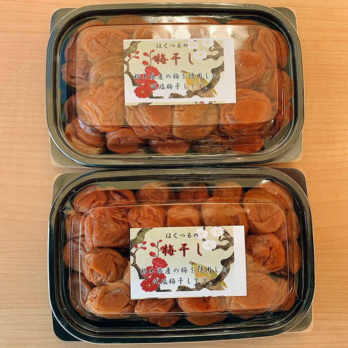 【 栃木県産 】梅干し | 梅 梅干し 減塩 手摘み 天然 天日干し 手作り 塩漬け  栃木県 しもつけ市 下野市