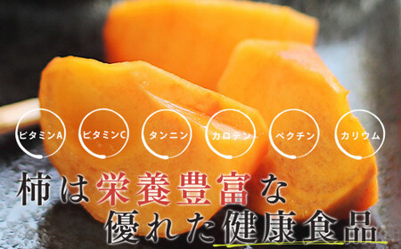 大人気！ リピーター多数！ たねなし 柿 約7kg箱 （24～30個入）| 西岡農園