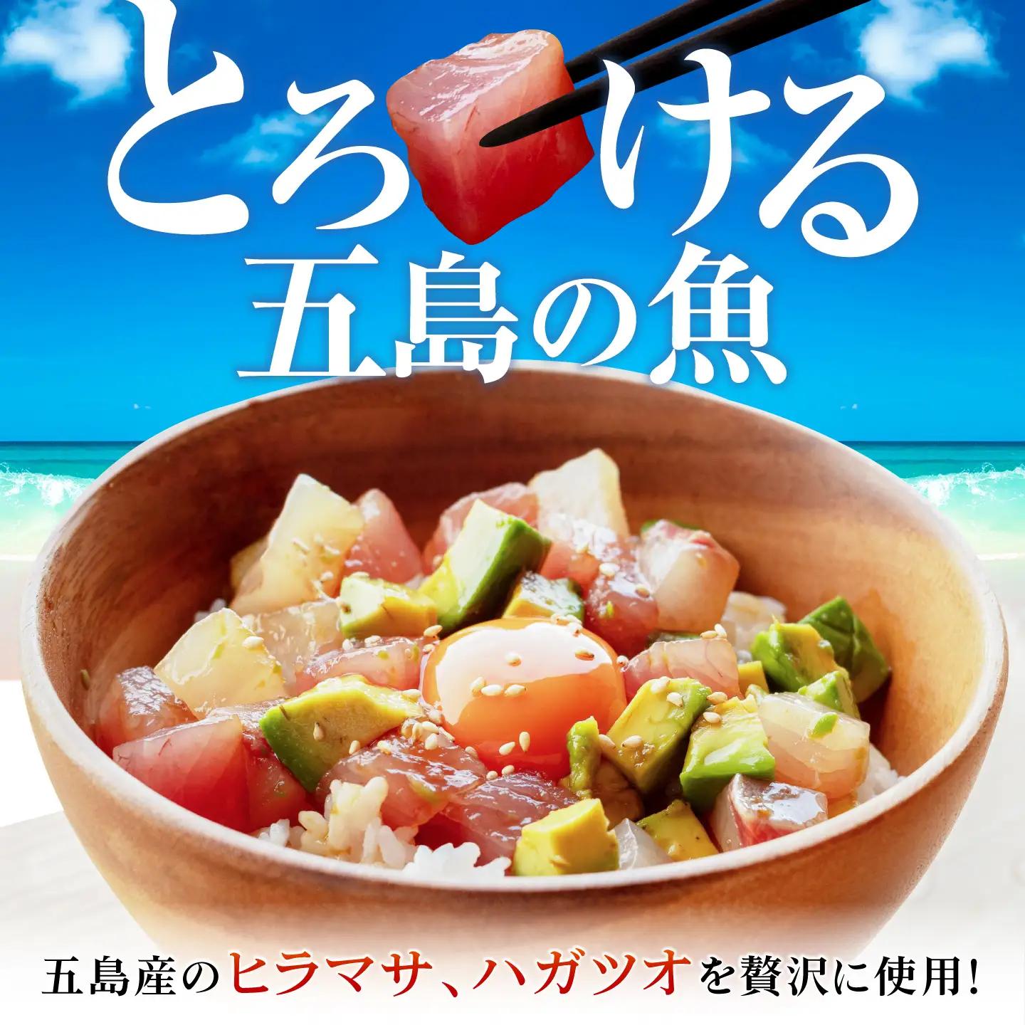 旬魚のゴトポキ10袋 五島市/金沢鮮魚[PEP060]