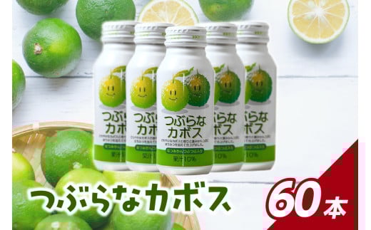 つぶらなカボス　2ケース 大分県 夏みかん つぶ入り 飲みやすい 果肉 さわやか はちみつ ジュース ご当地 ドリンク 果汁 I02044