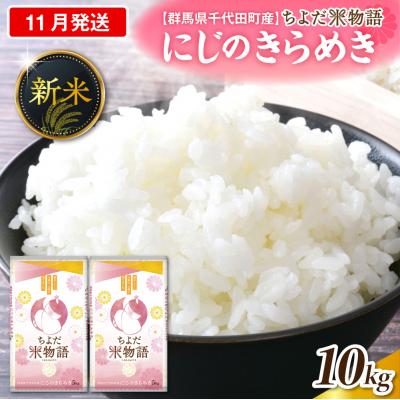 ふるさと納税 千代田町 2026年11月発送【令和8年産】にじのきらめき10kg(精米)ch049-007-11