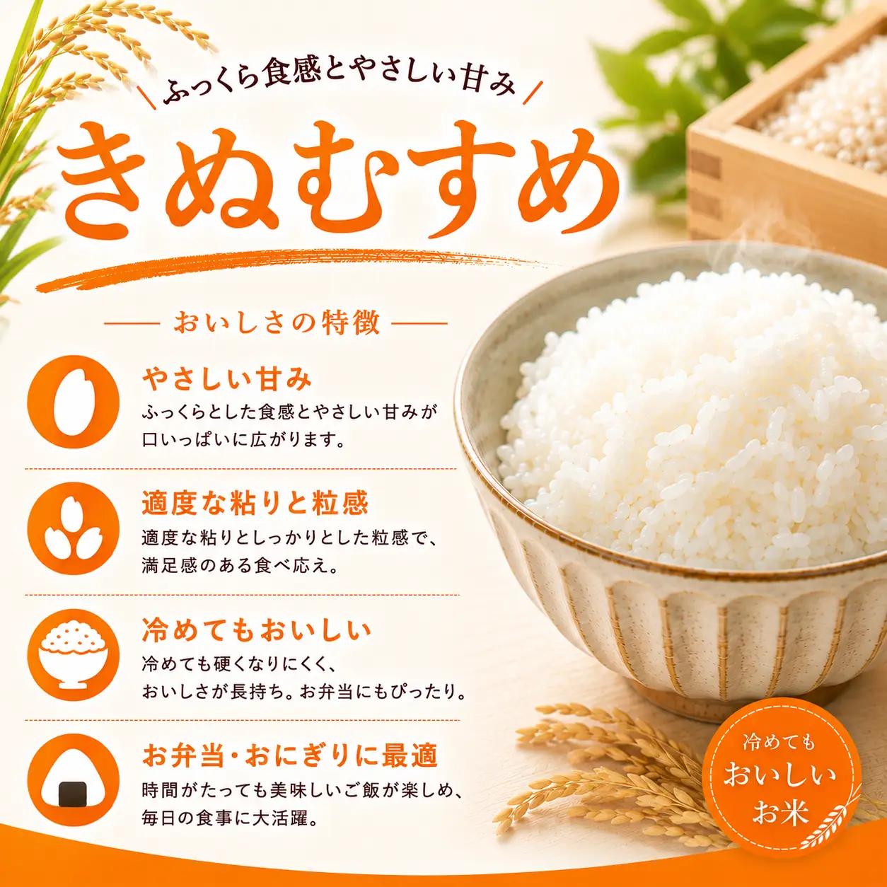 【新米】 令和8年産 先行予約 「きぬむすめ」 10kg ｜ 新米