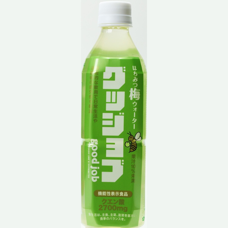 はちみつ梅ウォーターグッジョブ500ml×24本