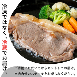 鹿児島県産黒毛和牛厚切りサーロイン(600g) タレ 調味料付き！黒毛和牛 和牛 赤身【1129】B153