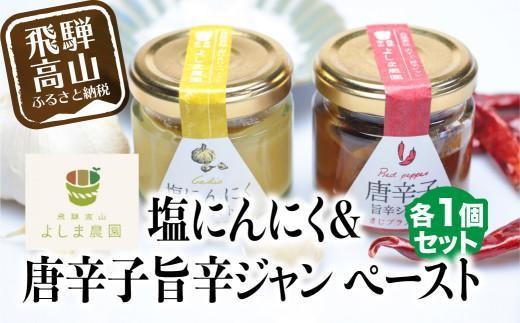 
                  自然栽培調味料シリーズ  唐辛子旨辛ジャン 塩にんにく ペースト 塩  飛騨高山よしま農園 CK010VP
                