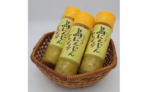 中城村特産　島にんじんドレッシング3本【1787778】