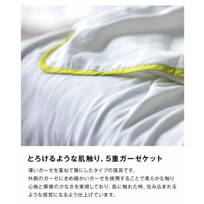 ふるさと納税 泉大津市 【5重ガーゼケット エコテックス認証 シングルサイズ パープル】140×200cm 大阪府泉大津市産 |  | 01