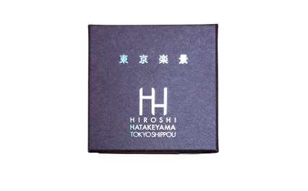 七宝焼 東京楽景 ピアス プリカジュール ジュエリー／下町の春（ピンク）【004-009-1】