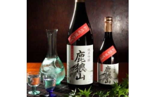 
            福島県新地町 純米吟醸　日本酒　鹿狼山(1800ml)　辛口 | 一升瓶 純米酒 吟醸酒 かろうさん 福島 スッキリ 1.8ｌ
          