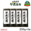 【ふるさと納税】 北海道産 昆布 早煮昆布 250g×4袋 計1kg 釧路 くしろ 釧路昆布 国産 昆布 海藻 おでん こんぶ おかず 煮物 コンブ 保存食 海産物 乾物 無地熨斗 熨斗 のし お取り寄せ 送料無料 北連物産 きたれん 北海道 釧路町 ワンストップ特例制度 オンライン