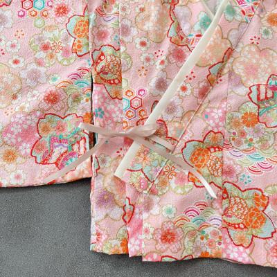 ふるさと納税 みよし市 ベビー袴  80 SIZE  桜梅花×白色の袴 |  | 02