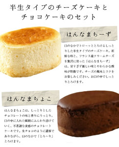 はんなまチーズ5個・はんなまちょこ5個｜デザート スイーツ チーズ チョコ はんなま はんなまチーズ はんなまチョコ  人気 送料無料 茨城県 行方市(H-20-1)