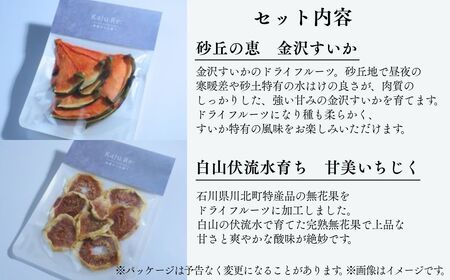 石川県ブランドフルーツ ドライフルーツ4袋ギフトセット 【Kaju Re:】