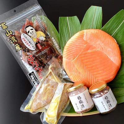 ふるさと納税 魚津市 【創業130年】魚卸問屋はりたやがお届けする富山湾の海の幸セット《蝶六》