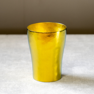 チタン二重タンブラー 玲 和み (黄金) 250ml