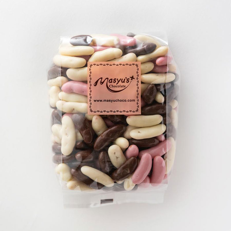 ミックス柿の種チョコ 1050g 350gｘ3袋 11月～3月発送　チョコレート チョコ ミックス 柿の種 スイーツ お菓子 おかし おつまみ セット 食べ比べ ギフト 兵庫県 伊丹市