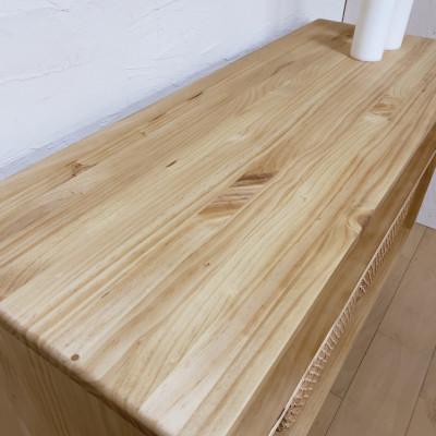 ふるさと納税 入間市 【完全国内生産】木製　シンプル　ナチュラル　脚付きローボード　na279 |  | 03