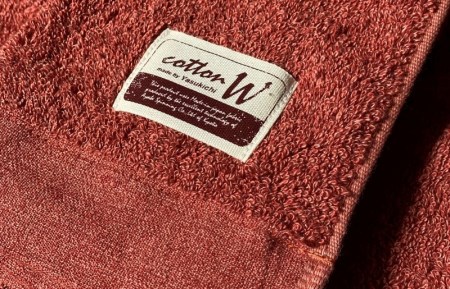 020C151 コットンＷ バスタオル 2枚（レッドブラウン）【泉州こだわりタオル】 ／ 人気の日用品 タオル 泉州タオル 国産タオル 泉州タオル 泉佐野タオル 日本タオル 吸水タオル 綿100％タオ