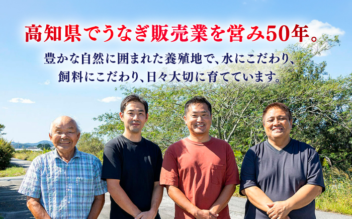 【3回定期便】極上国産うなぎ四万十桜 蒲焼き5尾 たっぷり大サイズ / 国産 高知 四万十 うなぎ ウナギ 鰻 蒲焼き うな重 惣菜 贅沢 【有限会社もりた】 [ATHE009]