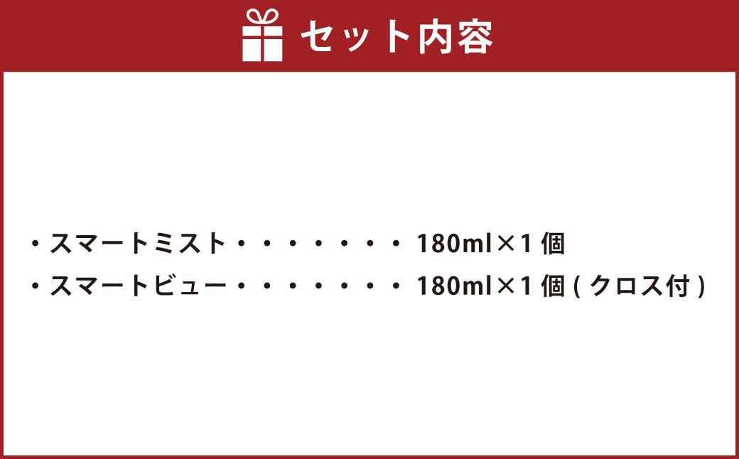 スマートミスト&スマートビューセット