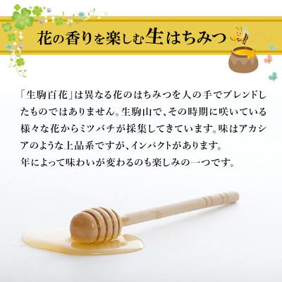 ふるさと納税 生駒市 生駒で採れた蜂蜜「生駒百花」500g |  | 02