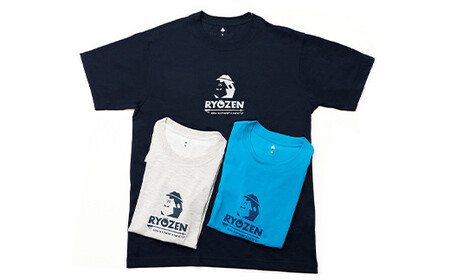 モンベルコラボ商品 RYOZEN Tシャツ ダークネイビーXS F21C-284