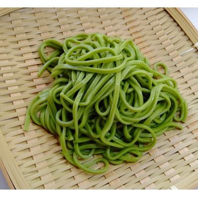 ふるさと納税 松崎町 伊豆松崎町産　桑葉茶パウダー1gスティック×10本、桑葉うどん200gセット |  | 03