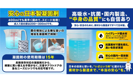 非常用トイレセット 30回分 【長良川鉄道トレインBOX】 非常用トイレ 防災グッズ 防災備蓄 岐阜市 / エスイーアイ[ANDV012]