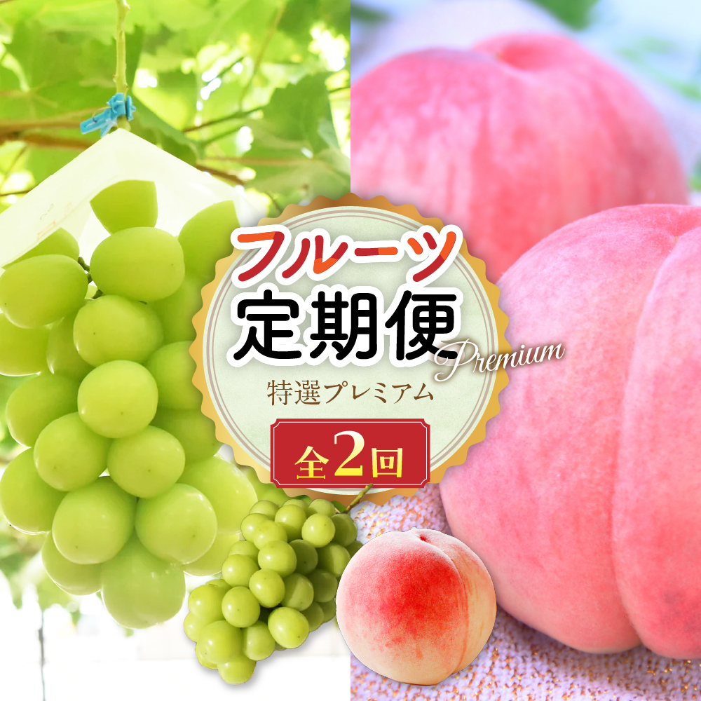 【☆先行予約☆2025年/令和7年発送分】【大人気】プレミアムフルーツ定期便　 [山梨 シャインマスカット 桃 定期便]　人気　おすすめ　国産　贈答　ギフト　お取り寄せ　山梨県産　産地直送　フルーツ　