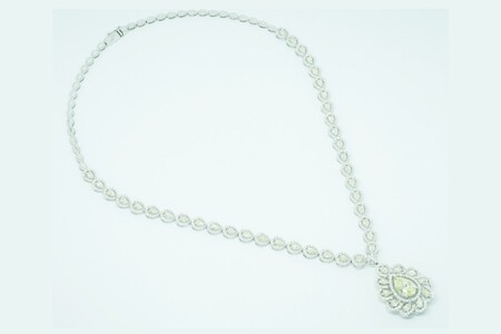 【ふるなび限定】【一点もの】ダイヤモンド（トータル8ctUP）ホワイトゴールドネックレス　R114　K06137-H　FN-Limited-SP