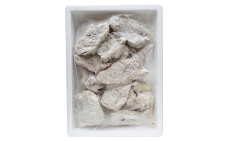 鯨竜田揚げ 450g 冷凍 ( 鯨 鯨竜田 下関鯨 鯨肉 鯨の名産地 鯨料理 鯨惣菜 おかず鯨 ) AY102-NT