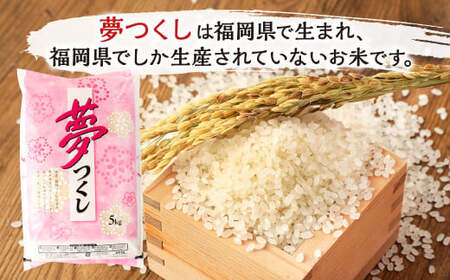 【令和7年産新米先行予約】精米 食味鑑定士厳選 夢つくし 15kg（5kg×3袋）【2025年8月下旬～9月下旬発送予定】お米 精米 米 夢つくし ご飯 ごはん