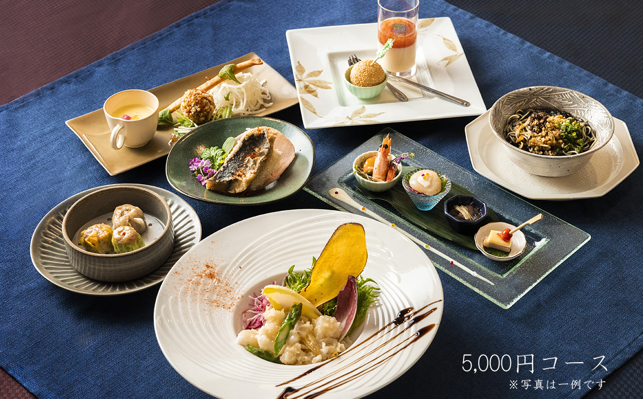 美味旬菜 饗庭（あいば）食事券 5,000円分食事券【中華料理　コース　お食事券　ギフト　ディナー　プレゼント　グルメ　点心　飲茶　家族 レストラン　おすすめ　女子会　記念日　町中華　チケット　三重県