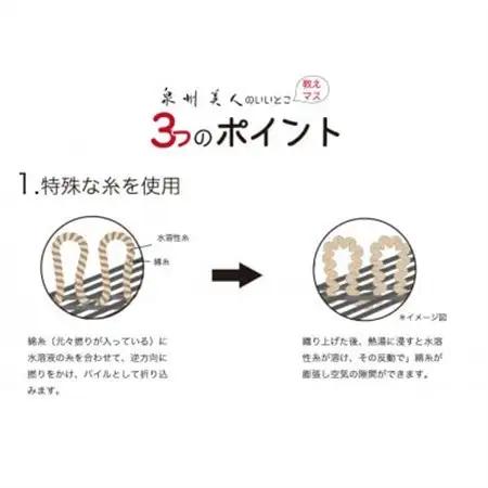 泉州タオル【日本製】「泉州美人」バスタオル　樺茶 2枚セット【1724647】
