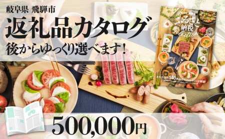 後からゆっくり返礼品を選べる♪飛騨市のふるさと納税カタログ 飛騨牛 日本酒 定期便 など200種以上[cat50]