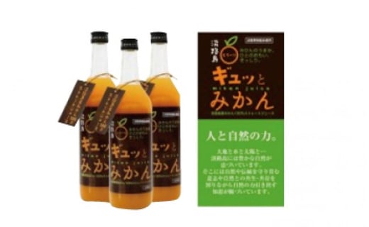 
淡路島ギュッとみかん　720ｍL（4本入り）
