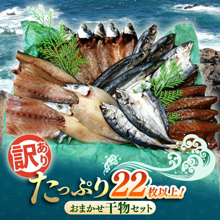 【ふるさと納税】【訳あり】ワケありおまかせ干物セット たっぷり22枚以上! 【株式会社 ひらきの高橋】[ATBU002] 訳あり 不揃い 規格外
