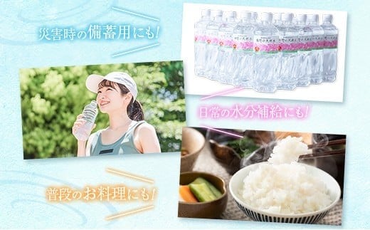 天然シリカ水 細野の天然水 555ml 24本 中硬水 ミネラルウォーター シリカ ケイ素 霧島連山の贈り物 常温保存 備蓄 防災 宮崎県 【単発】555ml×24本（1箱）