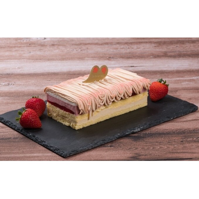 ケーキ Strawberry Fields 福岡産 あまおう 苺 モンブランケーキ 配送不可 離島 お菓子 スイーツ 苺のモンブラン デザート おやつ ティータイム _イメージ2