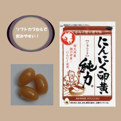 ふるさと納税 日向市 にんにく卵黄 純力 サプリメント〔35粒×4袋〕(約4か月分) |  | 01