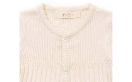 【ナチュラル】クローバー柄 2WAYオール CO-Ｗ42【60営業日程度で発送】| ベビー ベビー服 赤ちゃん 新生児～ 1歳前後 服 ツーウェイオール  スナップ留め ドレス型 パンツ オーガニック