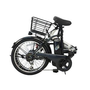 電動自転車 PELTECH（ペルテック）ノーパンク 折り畳み電動アシスト自転車 20インチ 折り畳み外装6段変速（TDN-208LN）【簡易組立必要】【ライトグリーン】