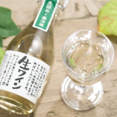 ふるさと納税 山梨県 【要冷蔵】生ワイン　白　500ml |  | 01