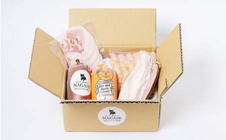 【全6回定期便】家族ワクワクセット ( ベーコン スモークウィンナー ベリーロール ) ／ 無添加ベーコン スモークウィンナー ( 粗挽き・チーズ ) ベリーロール スライス ビアシンケン リオナ 豚肉 豚バラ肉 お肉 惣菜 おつまみ 冷蔵 長崎県 長崎市 グリースハウゼナガセ